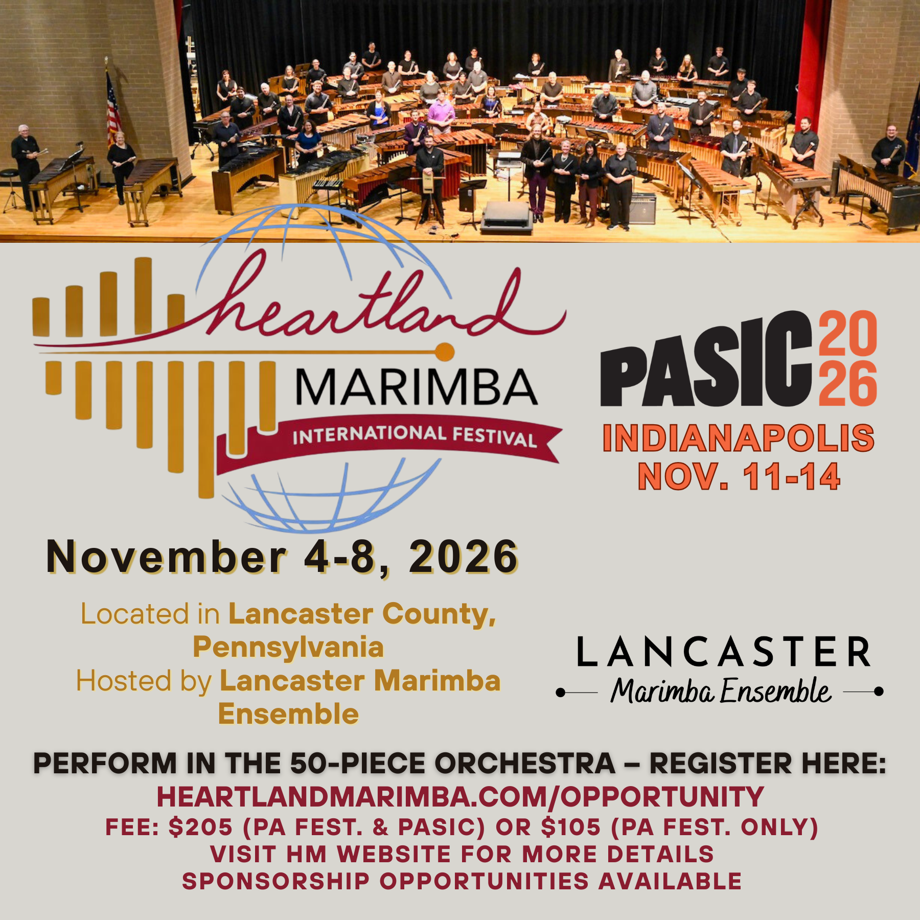 Heartland Marimba International Festival Orchestra Concert - HMIF